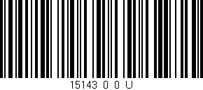 Código de barras (EAN, GTIN, SKU, ISBN): '15143_0_0_U'