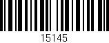Código de barras (EAN, GTIN, SKU, ISBN): '15145'