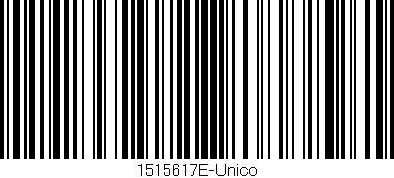 Código de barras (EAN, GTIN, SKU, ISBN): '1515617E-Unico'
