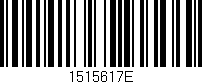 Código de barras (EAN, GTIN, SKU, ISBN): '1515617E'