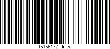Código de barras (EAN, GTIN, SKU, ISBN): '1515617Z-Unico'