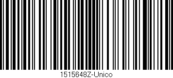 Código de barras (EAN, GTIN, SKU, ISBN): '1515648Z-Unico'