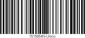 Código de barras (EAN, GTIN, SKU, ISBN): '1515654N-Unico'