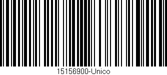 Código de barras (EAN, GTIN, SKU, ISBN): '15156900-Unico'