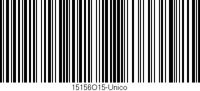 Código de barras (EAN, GTIN, SKU, ISBN): '15156O15-Unico'