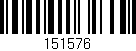 Código de barras (EAN, GTIN, SKU, ISBN): '151576'