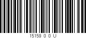 Código de barras (EAN, GTIN, SKU, ISBN): '15159_0_0_U'