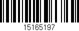 Código de barras (EAN, GTIN, SKU, ISBN): '15165197'