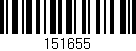 Código de barras (EAN, GTIN, SKU, ISBN): '151655'