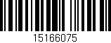 Código de barras (EAN, GTIN, SKU, ISBN): '15166075'