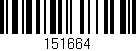 Código de barras (EAN, GTIN, SKU, ISBN): '151664'