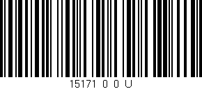 Código de barras (EAN, GTIN, SKU, ISBN): '15171_0_0_U'