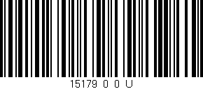 Código de barras (EAN, GTIN, SKU, ISBN): '15179_0_0_U'