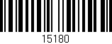Código de barras (EAN, GTIN, SKU, ISBN): '15180'