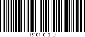 Código de barras (EAN, GTIN, SKU, ISBN): '15181_0_0_U'