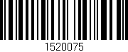 Código de barras (EAN, GTIN, SKU, ISBN): '1520075'