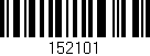 Código de barras (EAN, GTIN, SKU, ISBN): '152101'