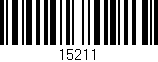 Código de barras (EAN, GTIN, SKU, ISBN): '15211'