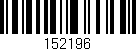 Código de barras (EAN, GTIN, SKU, ISBN): '152196'