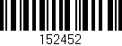 Código de barras (EAN, GTIN, SKU, ISBN): '152452'