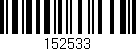 Código de barras (EAN, GTIN, SKU, ISBN): '152533'