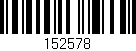 Código de barras (EAN, GTIN, SKU, ISBN): '152578'