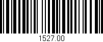 Código de barras (EAN, GTIN, SKU, ISBN): '1527.00'