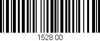 Código de barras (EAN, GTIN, SKU, ISBN): '1528.00'