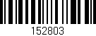 Código de barras (EAN, GTIN, SKU, ISBN): '152803'
