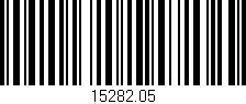 Código de barras (EAN, GTIN, SKU, ISBN): '15282.05'