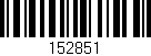 Código de barras (EAN, GTIN, SKU, ISBN): '152851'