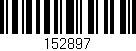 Código de barras (EAN, GTIN, SKU, ISBN): '152897'