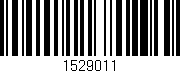 Código de barras (EAN, GTIN, SKU, ISBN): '1529011'