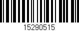 Código de barras (EAN, GTIN, SKU, ISBN): '15290515'