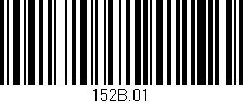 Código de barras (EAN, GTIN, SKU, ISBN): '152B.01'