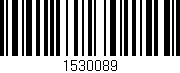 Código de barras (EAN, GTIN, SKU, ISBN): '1530089'