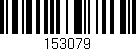 Código de barras (EAN, GTIN, SKU, ISBN): '153079'