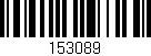 Código de barras (EAN, GTIN, SKU, ISBN): '153089'