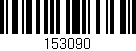 Código de barras (EAN, GTIN, SKU, ISBN): '153090'