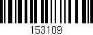 Código de barras (EAN, GTIN, SKU, ISBN): '153109'