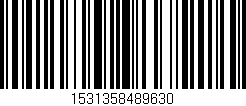 Código de barras (EAN, GTIN, SKU, ISBN): '1531358489630'