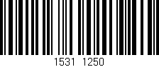 Código de barras (EAN, GTIN, SKU, ISBN): '1531_1250'