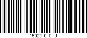 Código de barras (EAN, GTIN, SKU, ISBN): '15323_0_0_U'