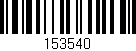 Código de barras (EAN, GTIN, SKU, ISBN): '153540'