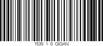 Código de barras (EAN, GTIN, SKU, ISBN): '1535_1_0_GIGAN'