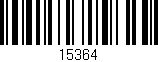 Código de barras (EAN, GTIN, SKU, ISBN): '15364'