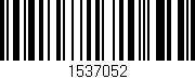 Código de barras (EAN, GTIN, SKU, ISBN): '1537052'
