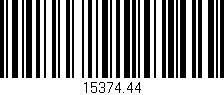 Código de barras (EAN, GTIN, SKU, ISBN): '15374.44'