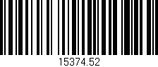 Código de barras (EAN, GTIN, SKU, ISBN): '15374.52'