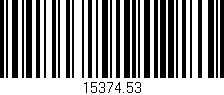 Código de barras (EAN, GTIN, SKU, ISBN): '15374.53'
